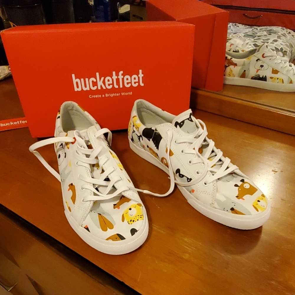 Bucketfeet Dog Shoes